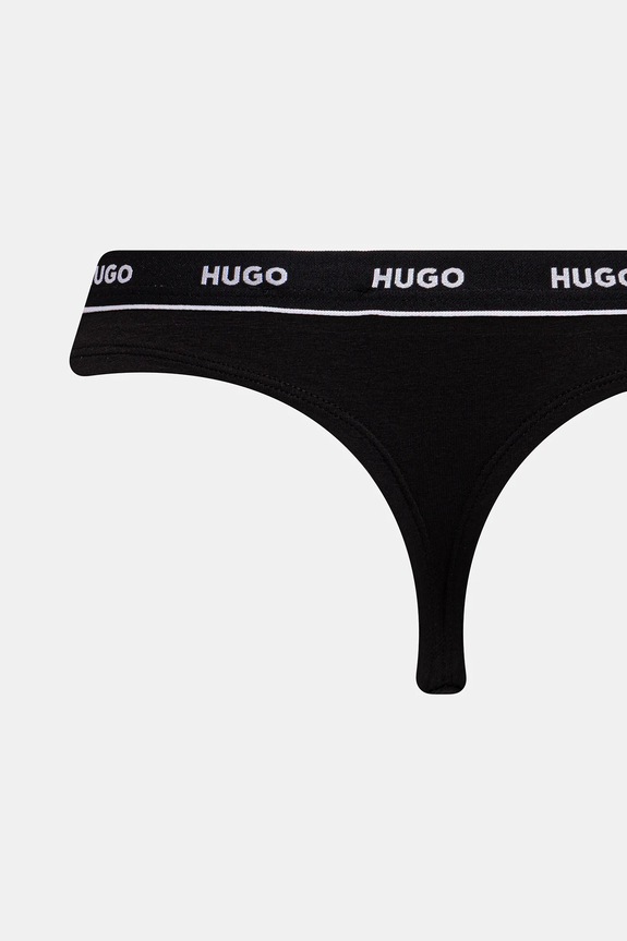 Tangá HUGO 3-pak TRIPLET THONG STRIPE 50545680