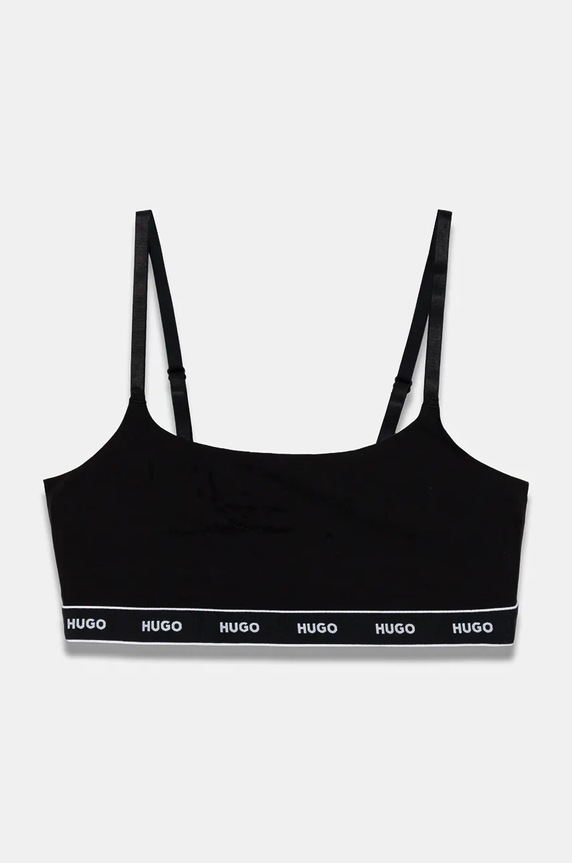 Oblečenie Podprsenka HUGO 2-pak TWIN BRALETTE STRIPE 50545691 červená