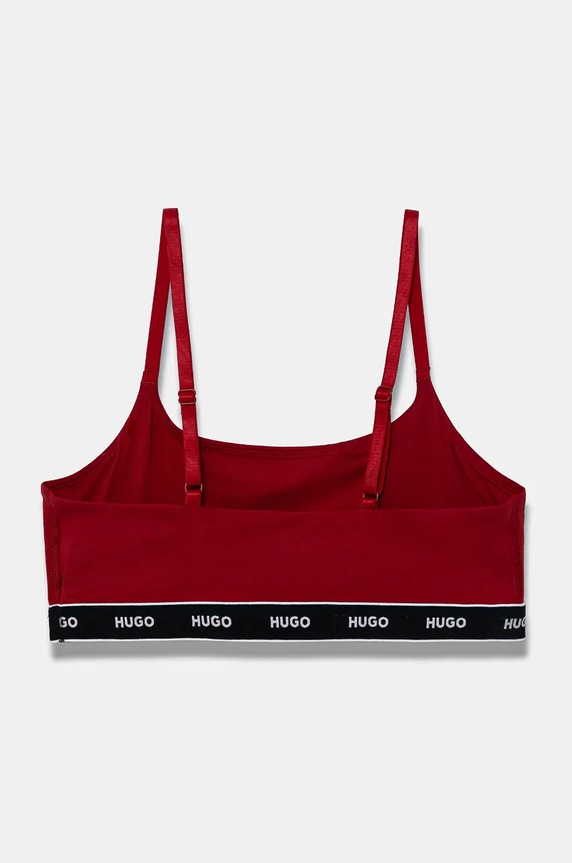 Podprsenka HUGO 2-pak TWIN BRALETTE STRIPE červená 50545691