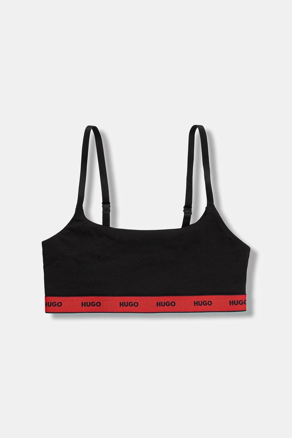 Podprsenka HUGO 2-pak TWIN BRALETTE STRIPE 50545691 čierna AW25