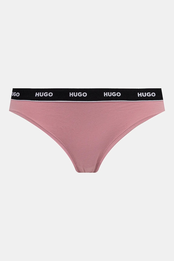 HUGO chiloți 3-pack TRIPLET BRIEF STRIPE 50545694 alb AW25