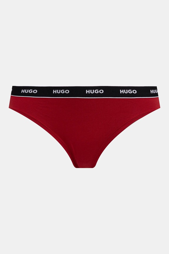 HUGO chiloți 3-pack TRIPLET BRIEF STRIPE alb 50545694