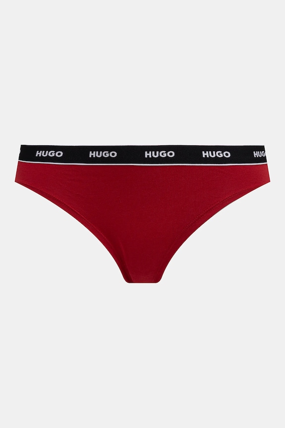 HUGO chiloți 3-pack TRIPLET BRIEF STRIPE alb 50545694