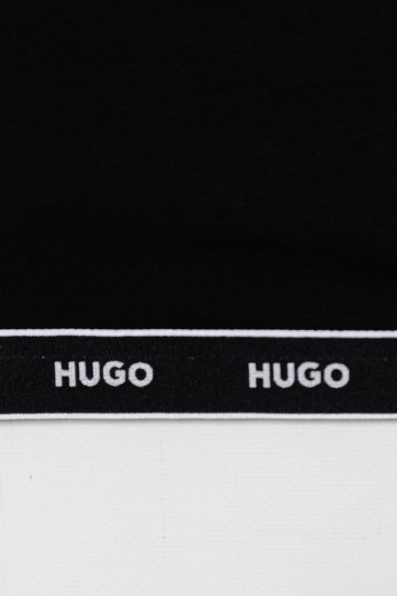 HUGO Bralette βαμβάκι με ελαστάν TWIN BRALETTE DESIGN 50545712