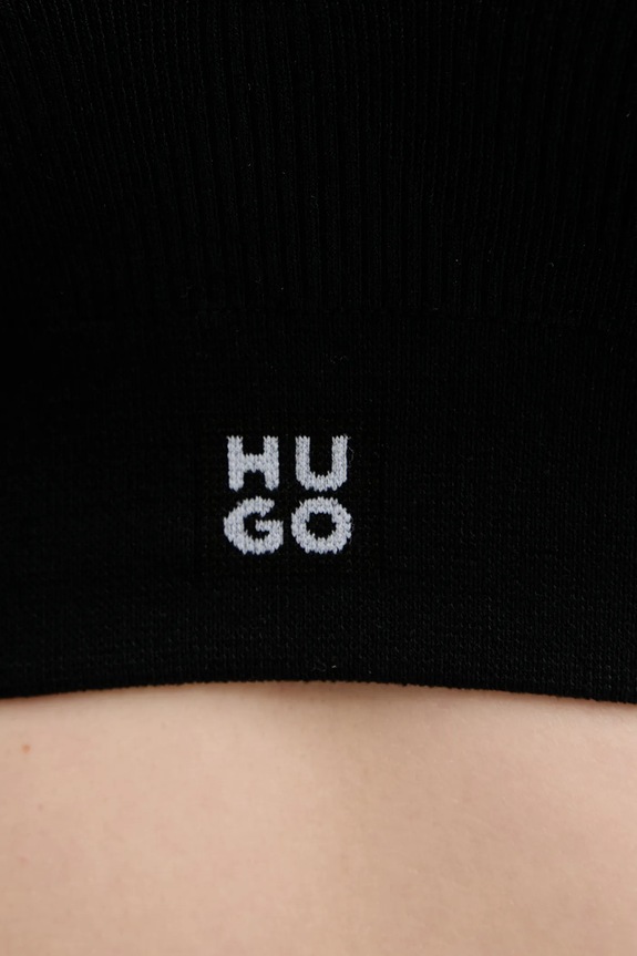 Podprsenka HUGO BRALETTE SEAMLESS čierna 50545745