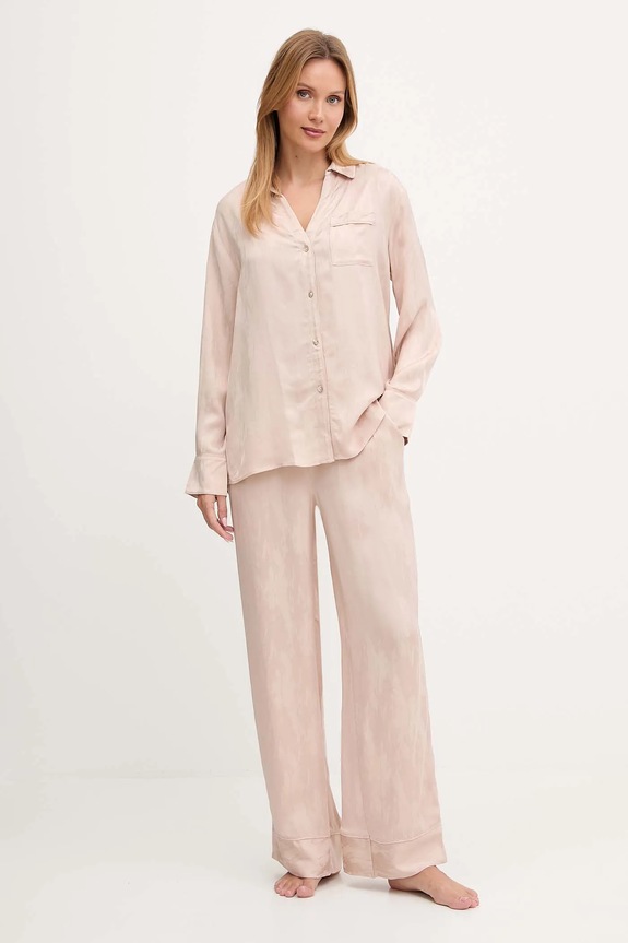 Dugi donji dio pidžame Chantelle NOAH C1A4E0 bež AW25