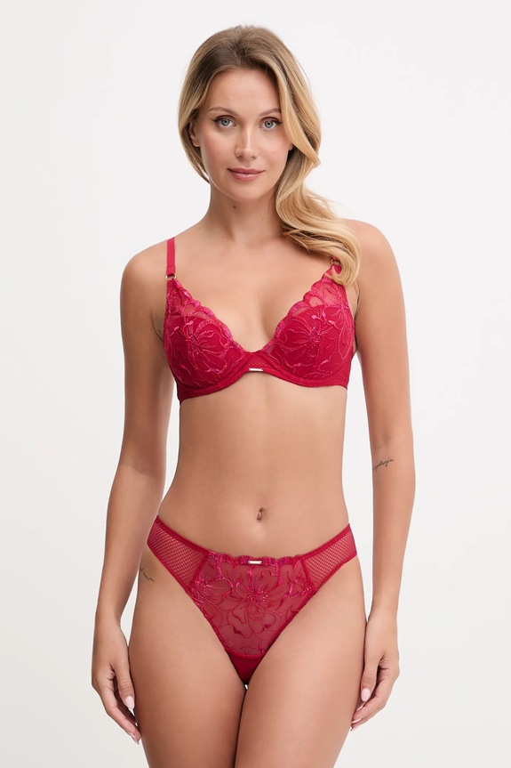 Chantelle melltartó FLEURS C12M20 piros SS26