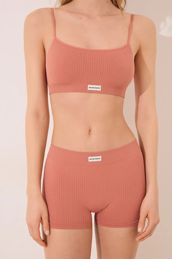 Боксеры women'secret трикотаж розовый 5109013