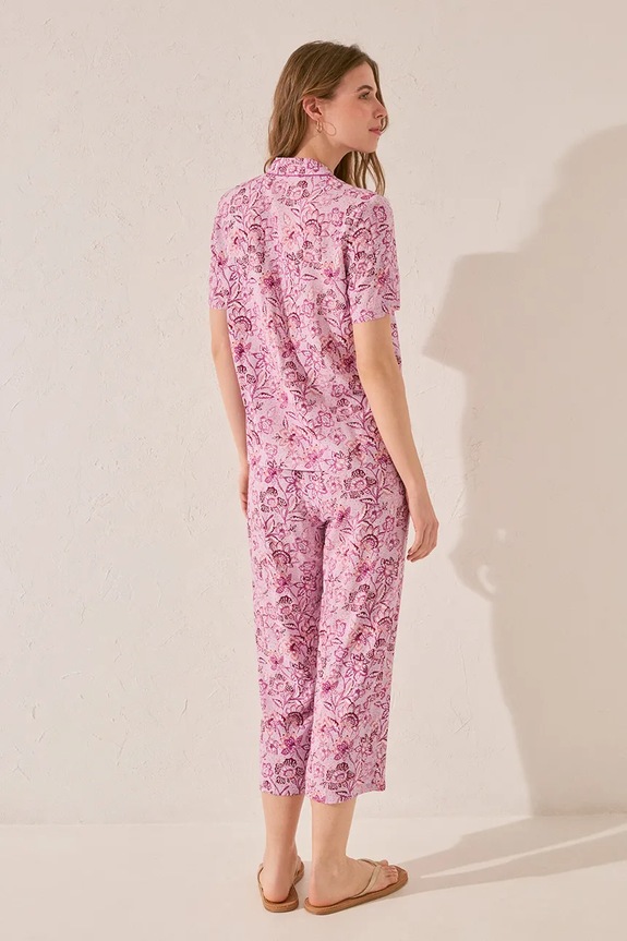 women'secret piżama 4859418 fioletowy