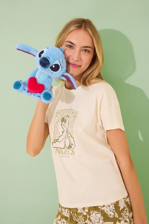 Oblačila Pižama women'secret LILO & STITCH 3139906 bež