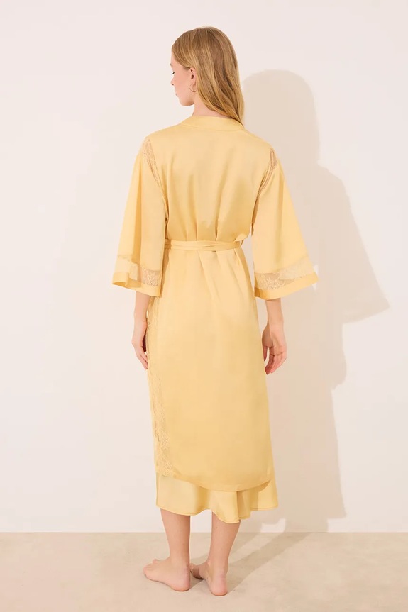 Халат women'secret 2539004 жовтий