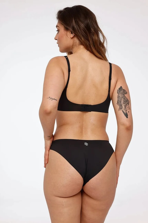 Îmbrăcăminte GOD SAVE QUEENS sutien fără cusături ULTIMATE PUSH-UP BRA GSQ.139.111 negru