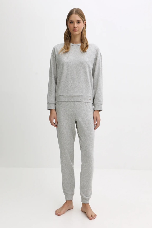 United Colors of Benetton pigiama melange grigio 3L333P04A