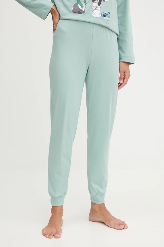 Abbigliamento United Colors of Benetton pigiama in lana 30963P049 turchese