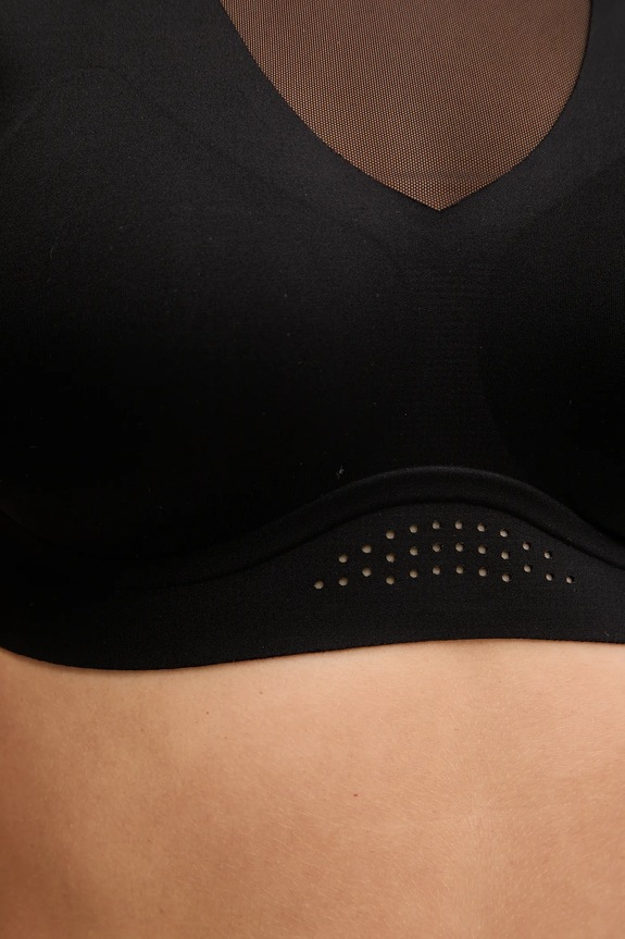 Αθλητικό σουτιέν Calvin Klein Performance LVGWF5K124 μαύρο