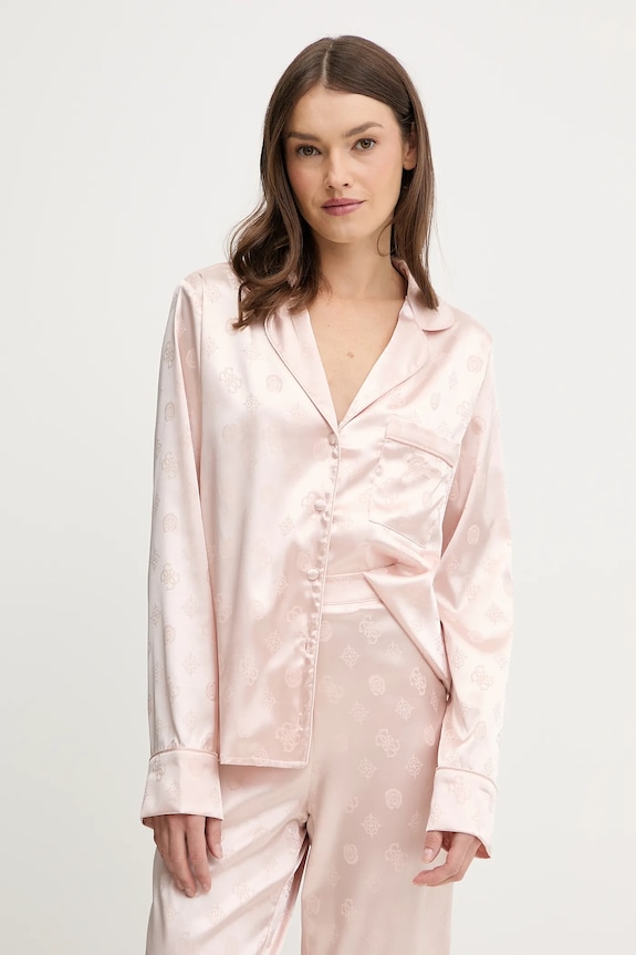 Guess piżama SYLVIE O5BX05.W4732 różowy AW25