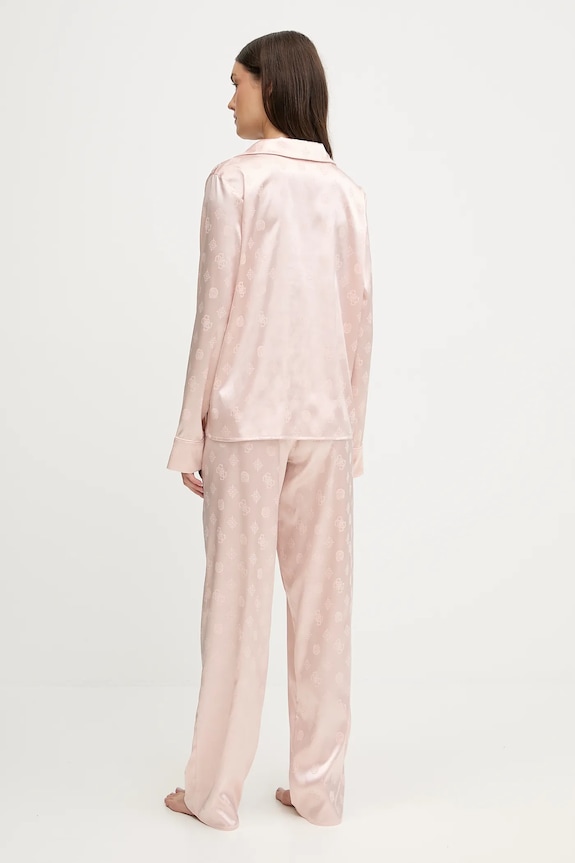 Guess piżama SYLVIE różowy O5BX05.W4732