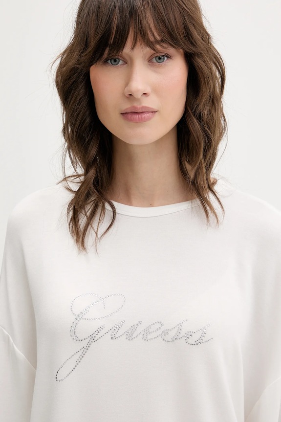 Guess piżama O5BX21.K3352 beżowy