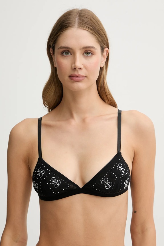 Бюстгальтер и стринги Guess TAYLOR O5BG05.K1740 чёрный AW25