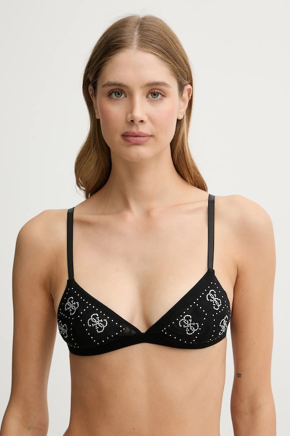 Бюстгальтер и стринги Guess TAYLOR O5BG05.K1740 чёрный AW25