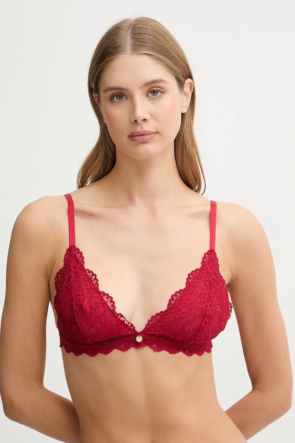 Бюстгальтер и стринги Guess MILLIE O5BG03.PZ01C красный AW25