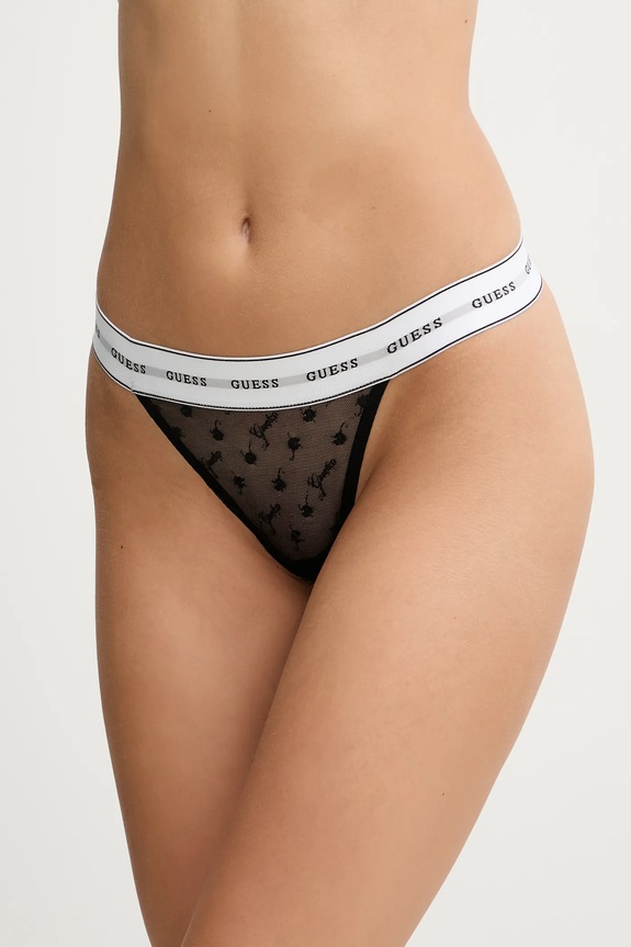 Одежда Набор бюстгальтеров и стринги Guess KRIS O5BG02.K1790 чёрный