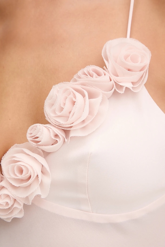 Guess cămașă de noapte ROSE O5BX00.W4712 roz