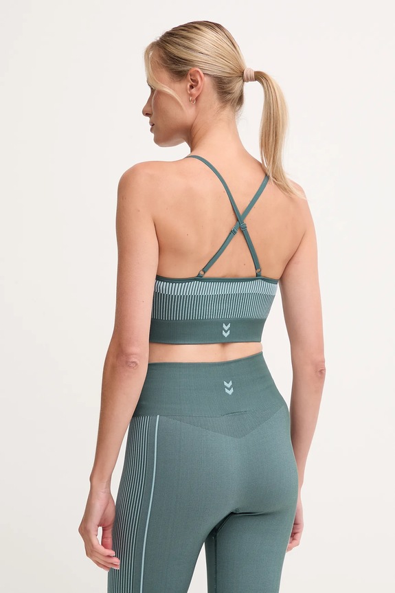 Ρούχα Αθλητικό σουτιέν Hummel 230428 τιρκουάζ