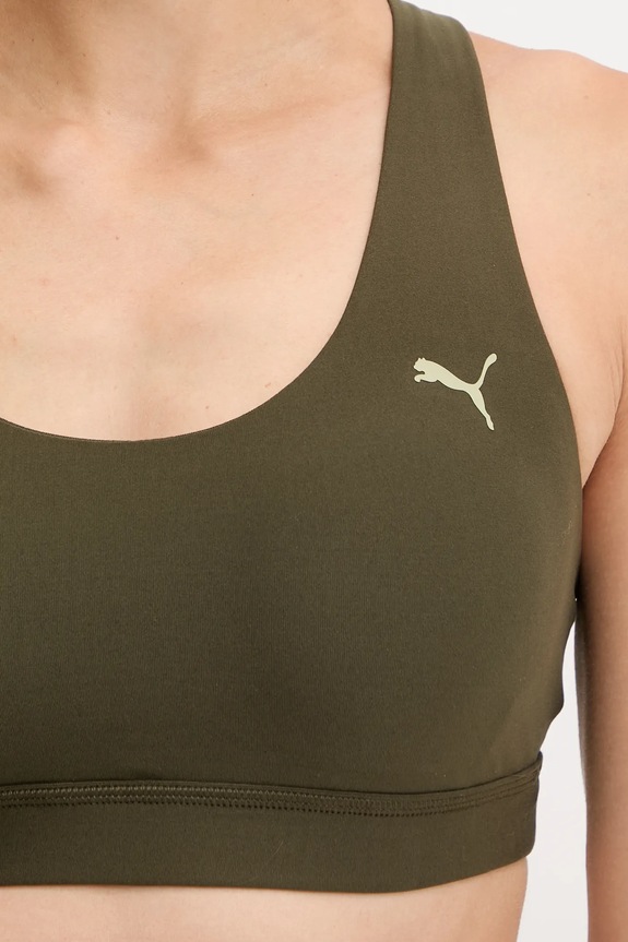 Športová podprsenka Puma zelená 527462