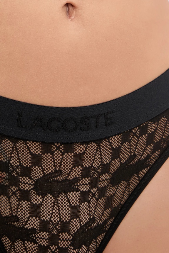 Îmbrăcăminte Lacoste chiloți 8F1081 negru