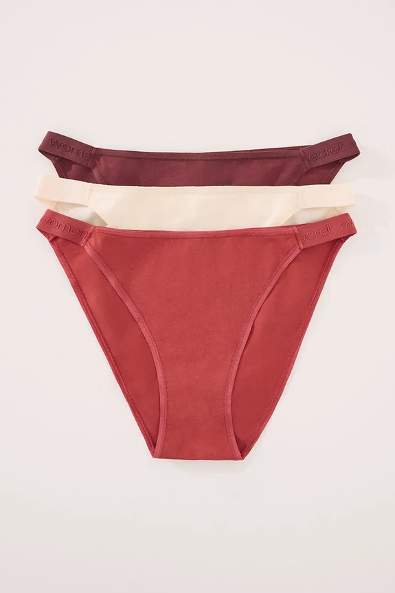 Бикини women'secret (3 броя) 4932643 кафяв AW25