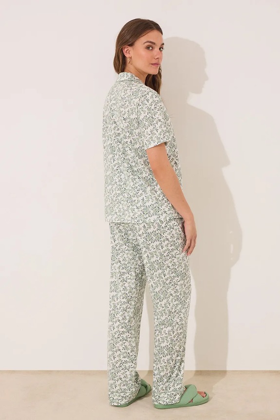 Πιτζάμα women'secret 3592397 πράσινο