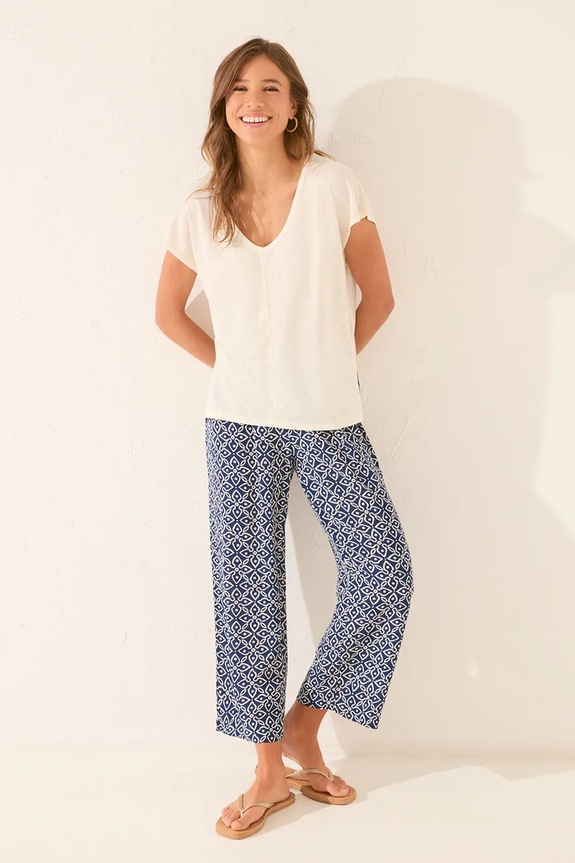 Τοπ πιτζάμας women'secret 3272263 λευκό