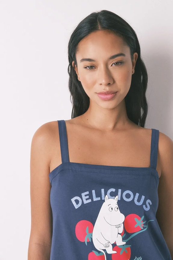 Pamučna pidžama women'secret 3132111 mornarsko plava AW25