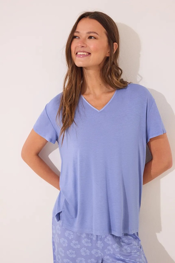 Πιτζάμα women'secret 4752518 μπλε AW25