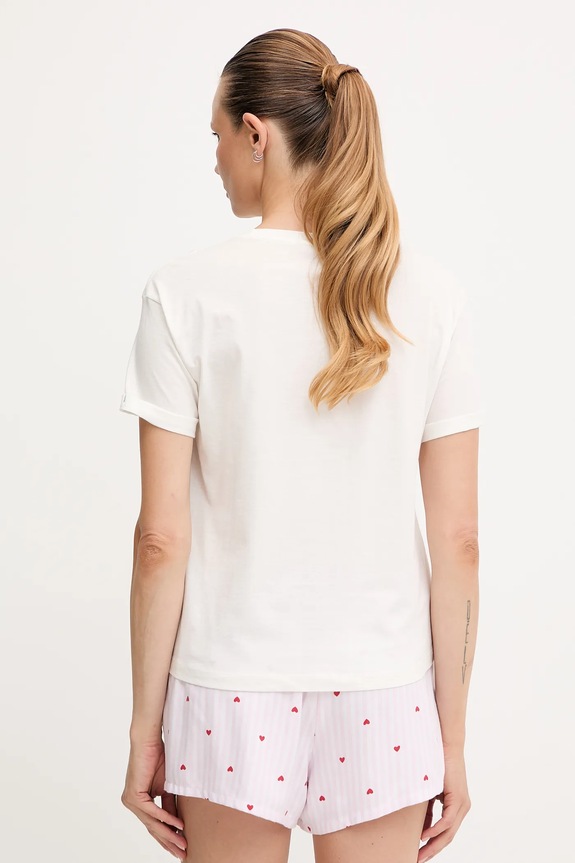 Ρούχα Μπλουζάκι πιτζάμας women'secret 3272270 λευκό
