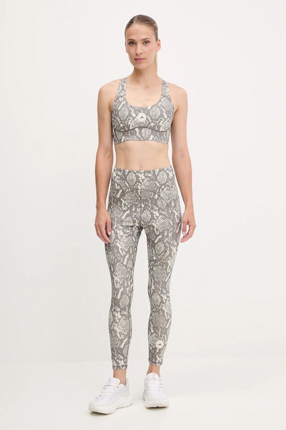 Sportski grudnjak adidas by Stella McCartney Power Impact JM6092 bež AW25