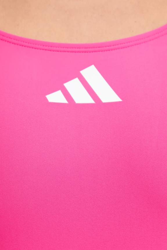 Ολόσωμο μαγιό adidas Performance 3-Stripes JX3153 ροζ