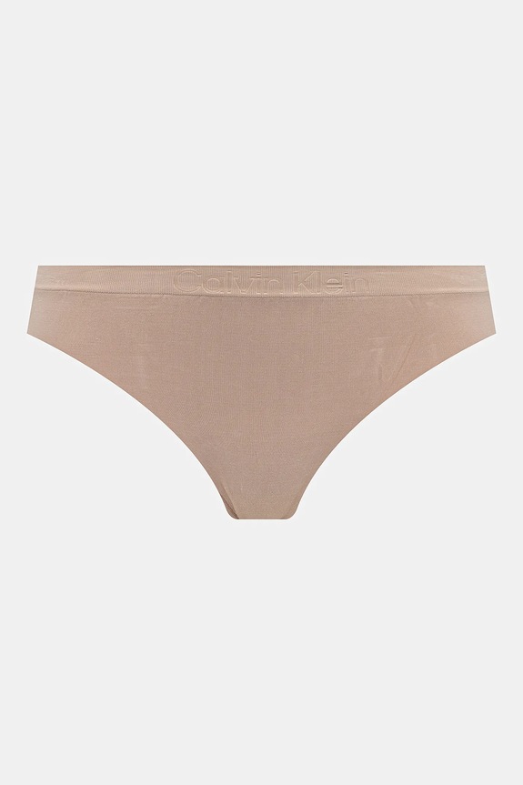 Oblečenie Nohavičky Calvin Klein Underwear 3-pak LV00QD5212 béžová