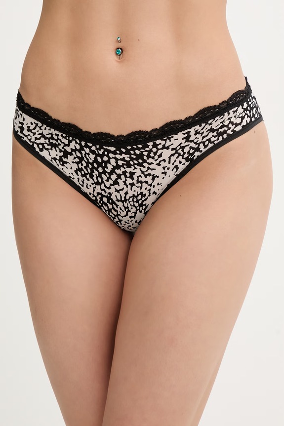 Calvin Klein Underwear nohavičky dámske čierna LV00QD5271