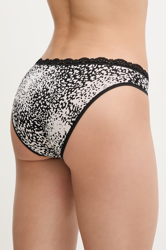 Calvin Klein Underwear nohavičky dámske LV00QD5271 čierna SS26