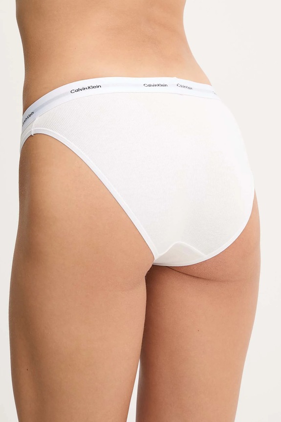 Nohavičky Calvin Klein Underwear LV00QD5358 biela SS26