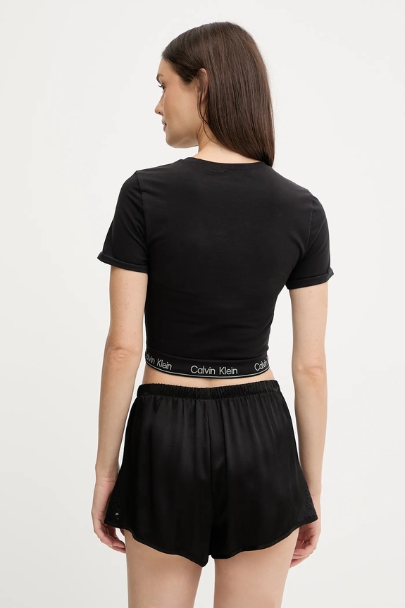 Tričko Calvin Klein Underwear LV00QF8342 čierna AW25