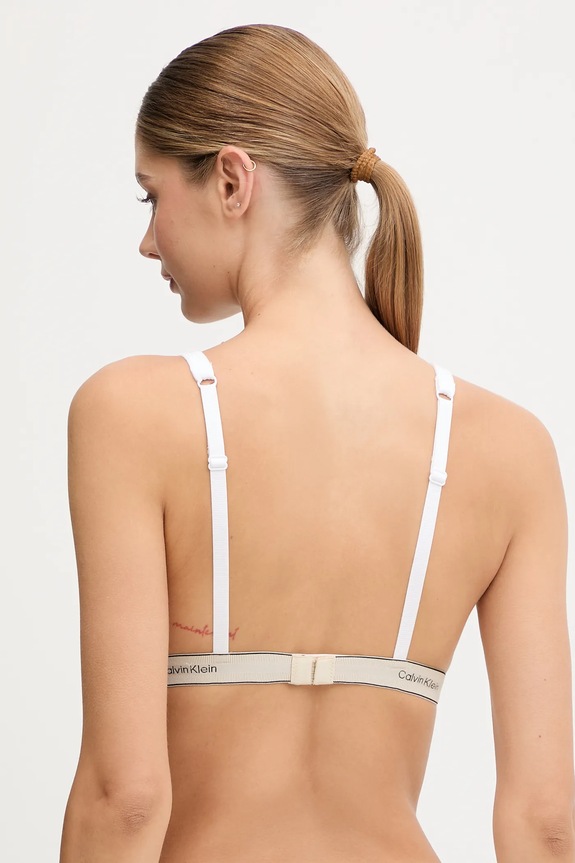 Oblečenie Podprsenka Calvin Klein Underwear LV00QF8369 biela