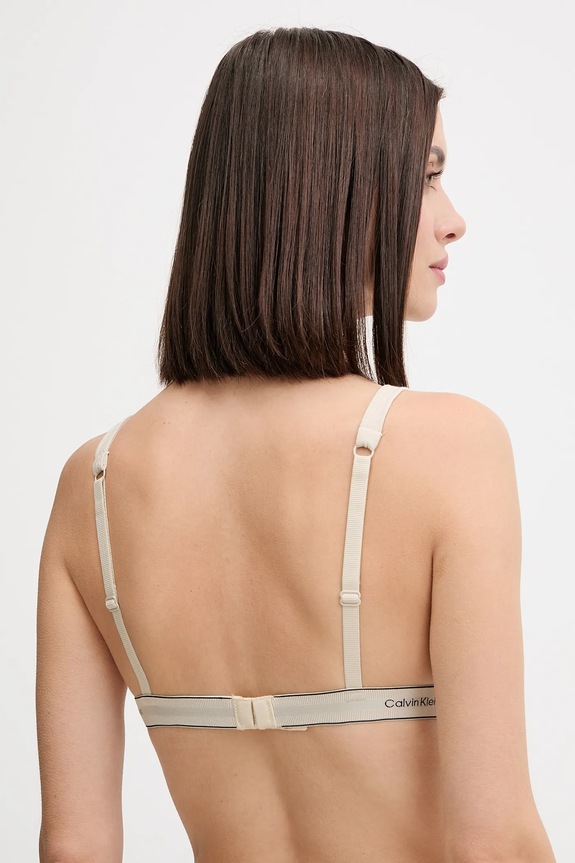 Odzież Calvin Klein Underwear biustonosz LV00QF8369 beżowy