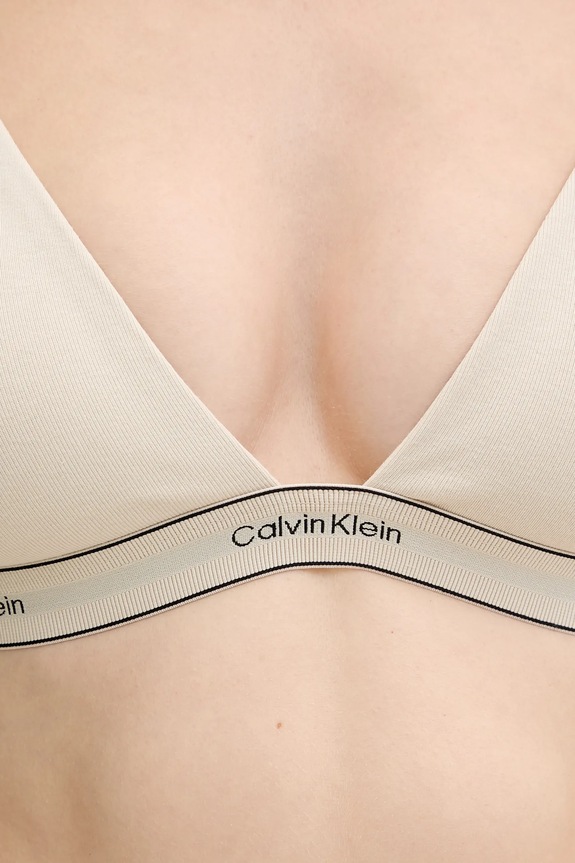 Calvin Klein Underwear biustonosz beżowy LV00QF8369