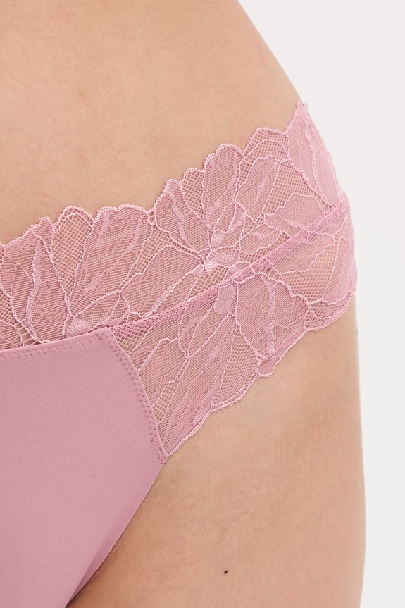 Calvin Klein Underwear tangá dámske ružová LV00QF8444