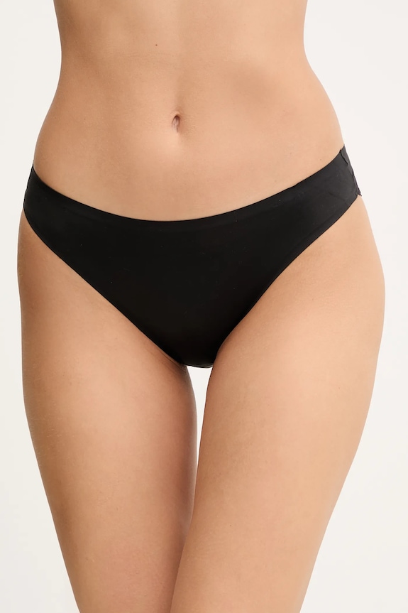 Calvin Klein Underwear Chiloți full brief pentru femei uni negru LV00QF8445