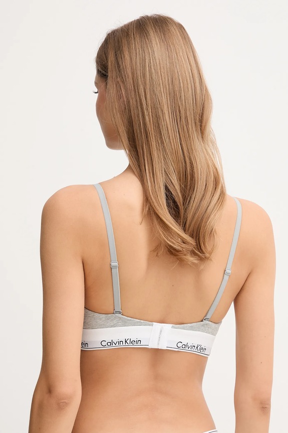 Ρούχα Σουτιέν Calvin Klein Underwear LV00QF8507 γκρί