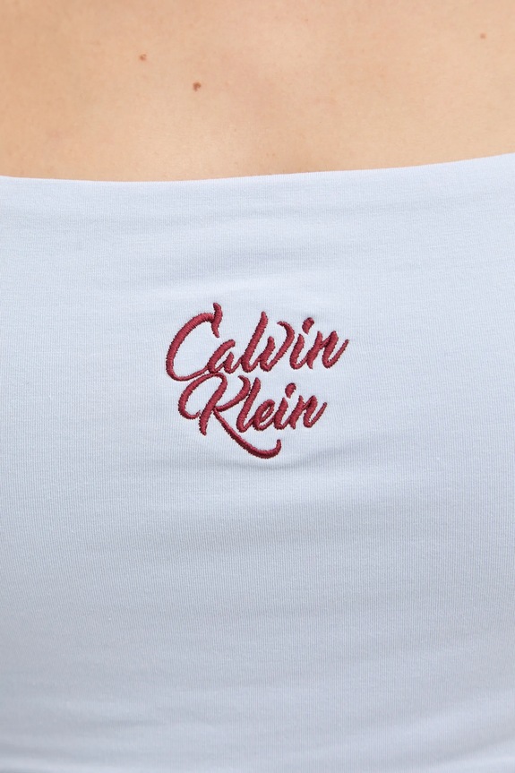 Odzież Calvin Klein Underwear biustonosz LV00QF8612 niebieski